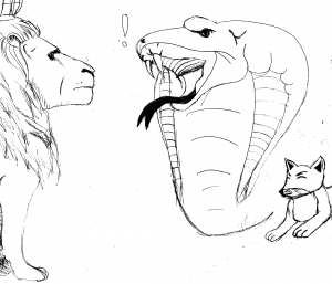 Snake with Lion.png